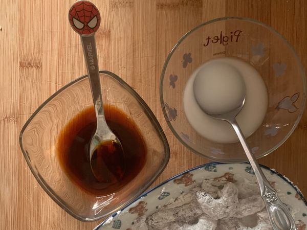 醬燒醬可以先調好（醬油、味淋、清酒）