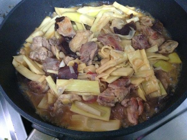 水份慢慢收乾就可以起鍋