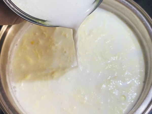 加入地瓜粉水勾芡

水滾後..就完成囉✅