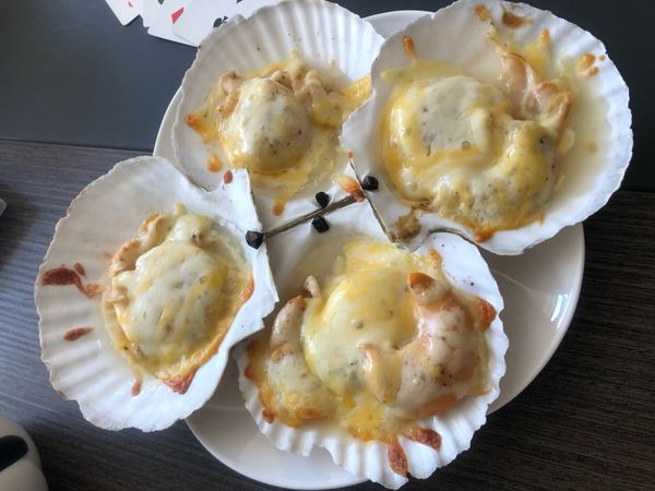 預熱完，180度烤十分鐘