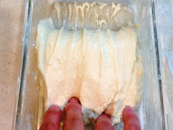 30分鐘後用相同的手法翻折第二次，共要翻折三次。