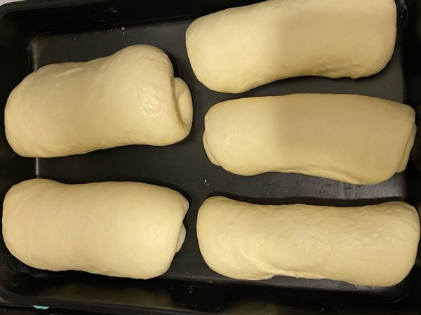 整形擀捲一次，再鬆弛20分鐘