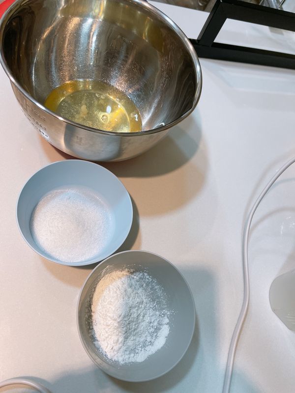 準備好簡單的三個材料