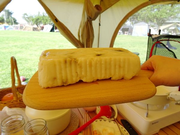 放涼後就可以切片煎來吃