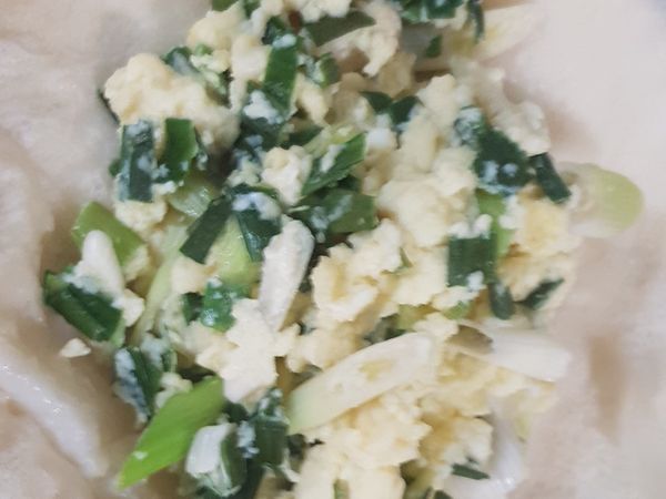 應用:包蔥蛋。