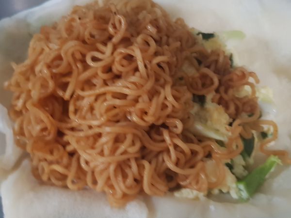 應用:包炒泡麵，也很美味。