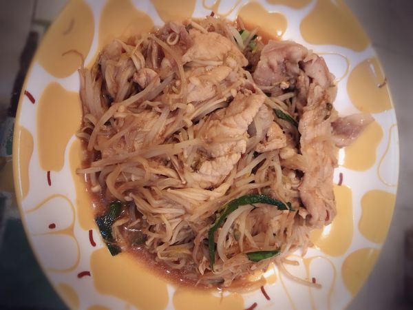 把水倒掉 然後盛盤