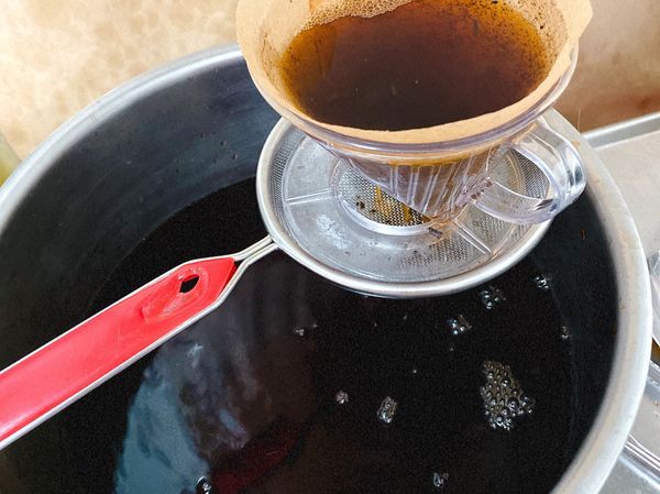 再次說，用茶包袋裝好😂
我過濾到很厭世