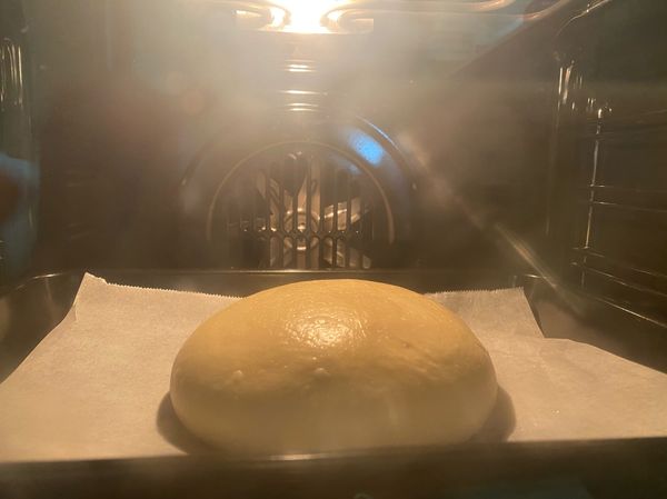 整形後，基礎發酵1小時