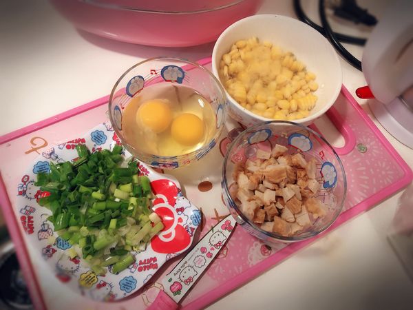 材料備齊 洗好 切好