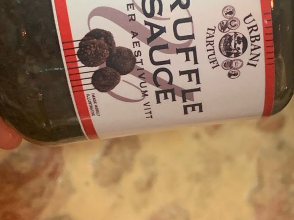 也可以加一點松露醬。