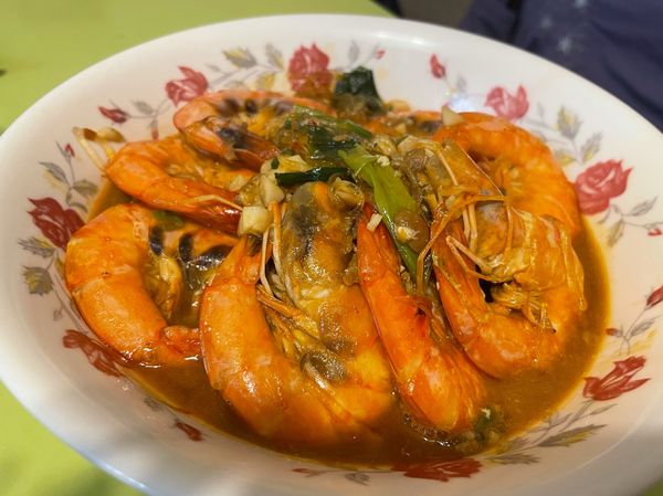 非常下飯的鮮蝦粉絲，連小朋友都超愛的呢！❤️