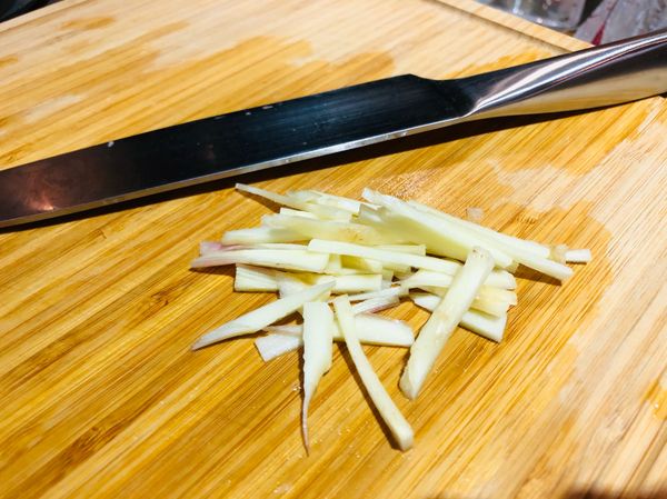 薑 隨意切絲切片