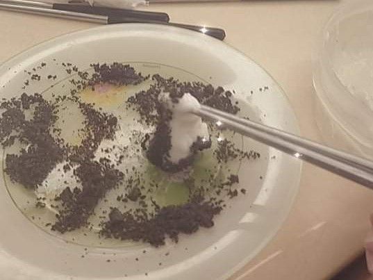 再加入自己愛的東西（orea粉）