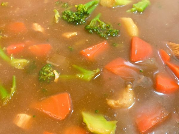 綠花椰菜不需要煮太久，脆口感比較好吃。