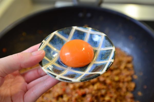 預先去蛋白的冷藏備用生蛋黃