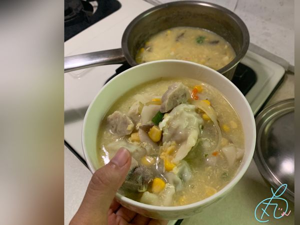 完成✅
剩下的湯可以煮麵也可以做成頓飯