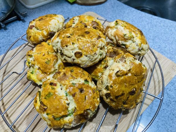 出爐後就可以享用囉！