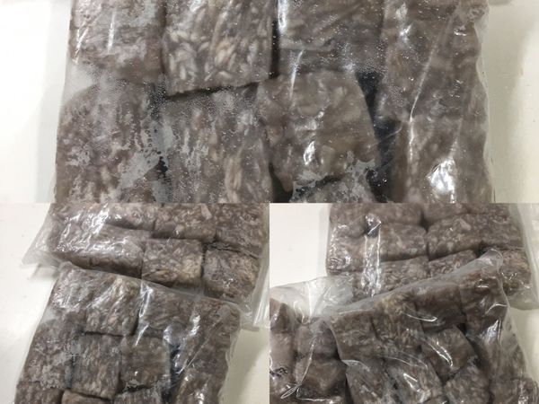 多剩下的可以放入拉鍊袋中放入冰箱冷凍、想吃就可以隨時取出煎，煮，烤都可以。