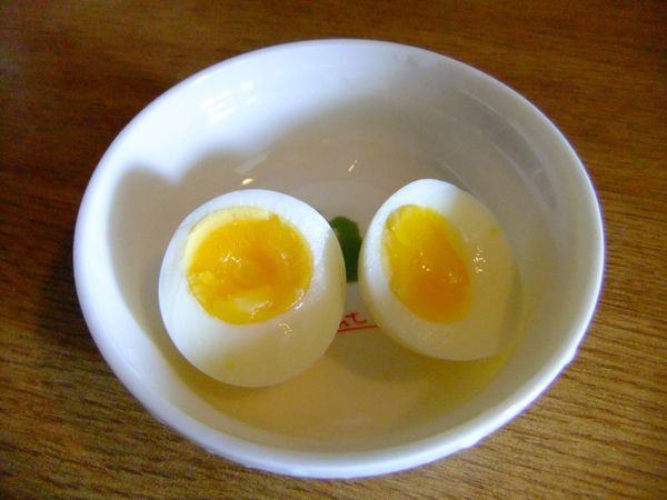 4.5分鐘 ：幾乎沒有尚未凝固的蛋黃了。