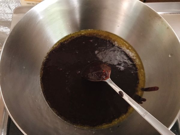 再加入巧克力麵糊