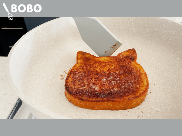 每面差不多需要2分鐘左右，直到酥脆。