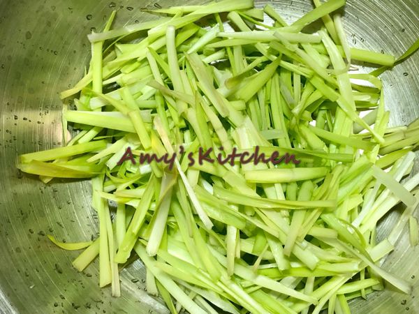 ✅韭黃比容易熟跟韭黃白分開放。