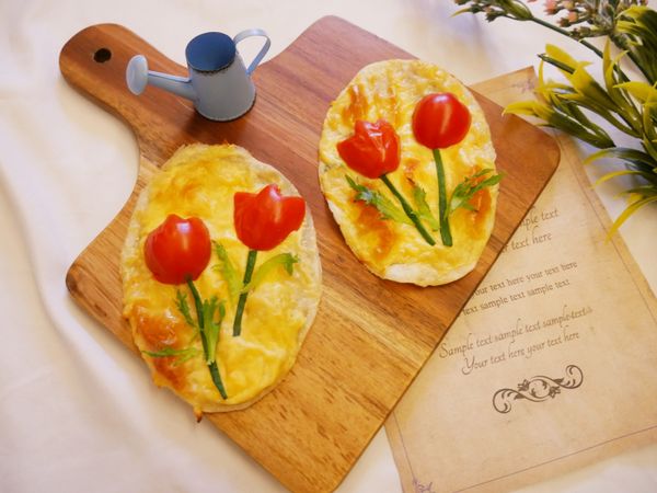 可愛的「鬱金香乳酪起士餅」盛開囉～