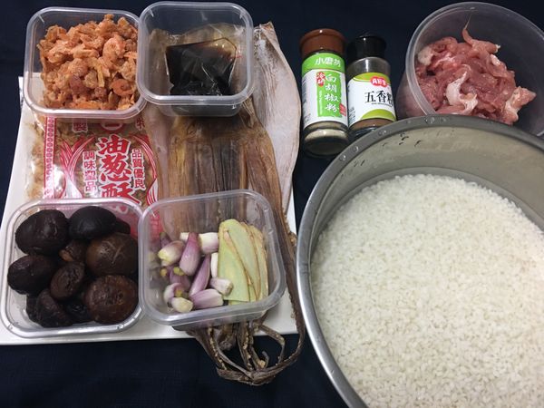 準備全部食材