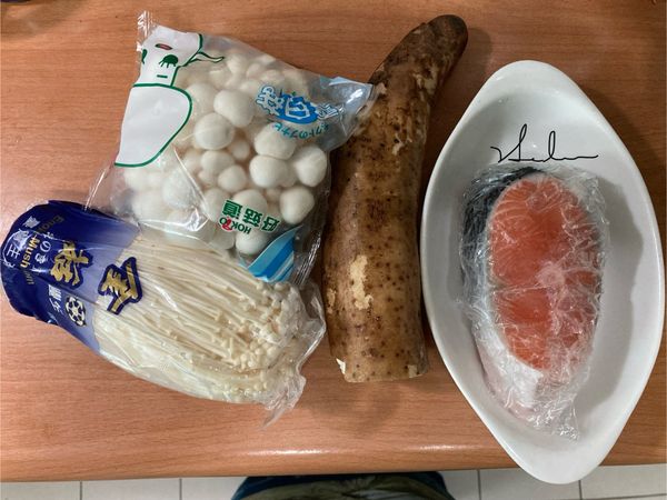 將所有材料備齊。