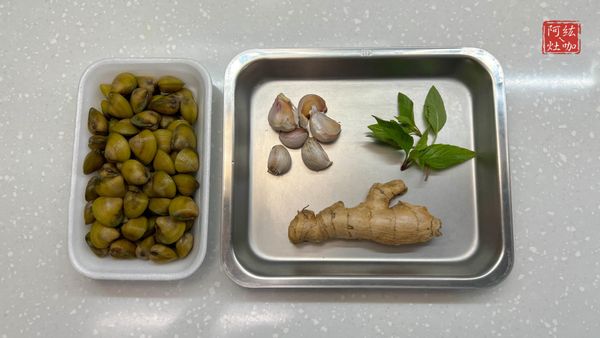 【本次食材】
➥九層塔；可換蔥花