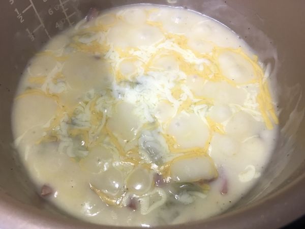 5分鐘後開蓋出鍋。