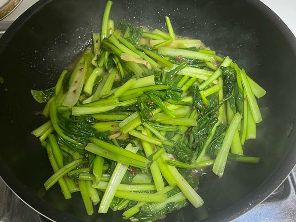 炒熟即可盛盤起鍋