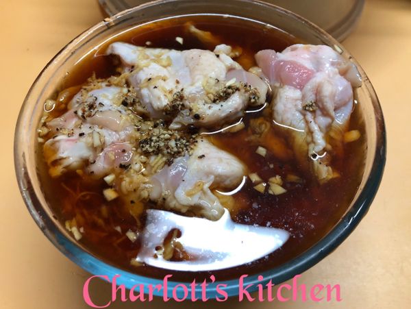 將雞翅根醃隔夜