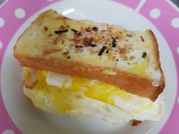 對摺就可以起鍋了