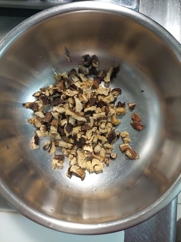 香菇切丁