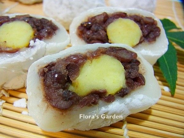 看起來還真像中秋月餅--地瓜像月亮