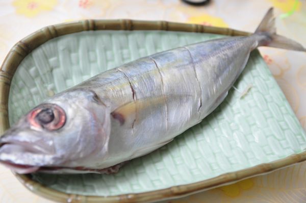 目孔魚:
與竹筴魚同屬。含有豐富的維他命營養素，還有將近20%的優質蛋白質，飽含高單位不飽和脂肪酸，是預防高血壓、腦中風的極佳食材。