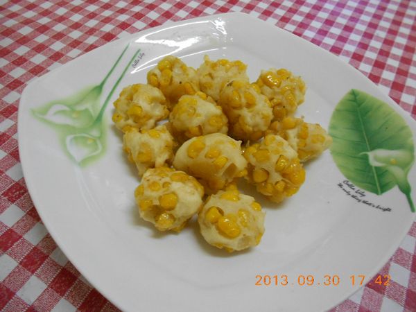 炸至成金黃色即可。