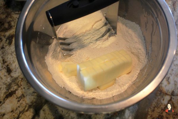 加入冰的奶油丁