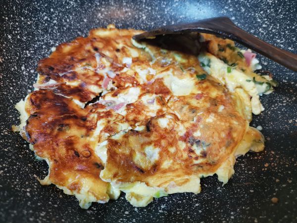 5）凝固~翻面~完成