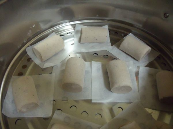 放入蒸籠做第二次發酵。