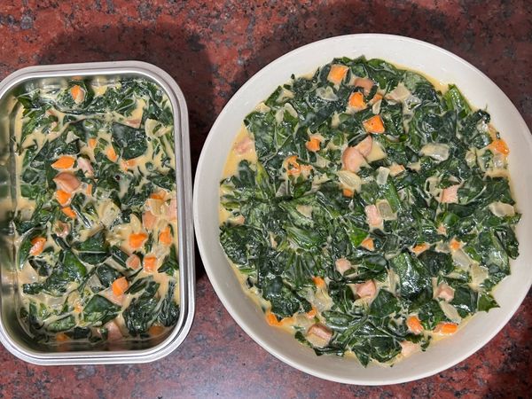 以上的料可以分成兩盤，份量滿多的。