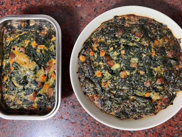 烤箱預熱190度/烤35分鐘。