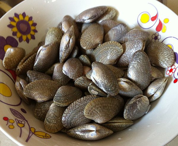 海瓜子清洗乾淨。