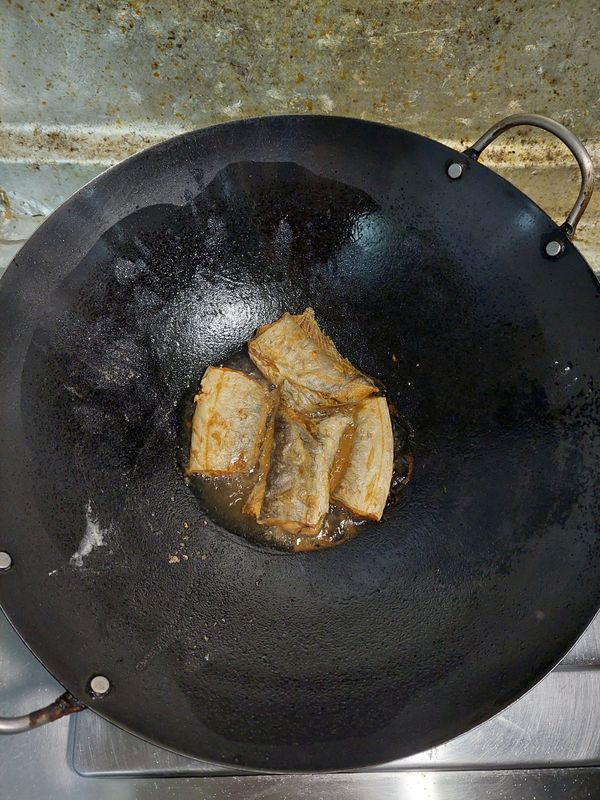 煎至兩面非常酥脆(總計5~6分鐘)