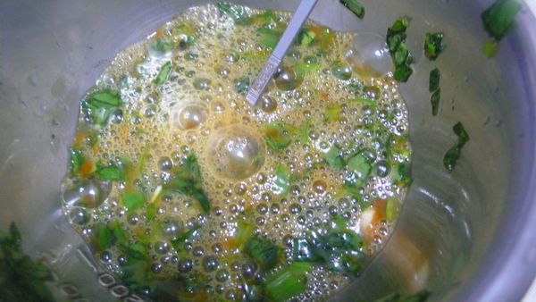 全部材料放入碗中打