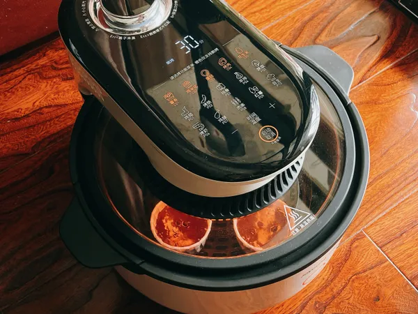 提前預熱好的氣炸鍋，160度20分鐘。