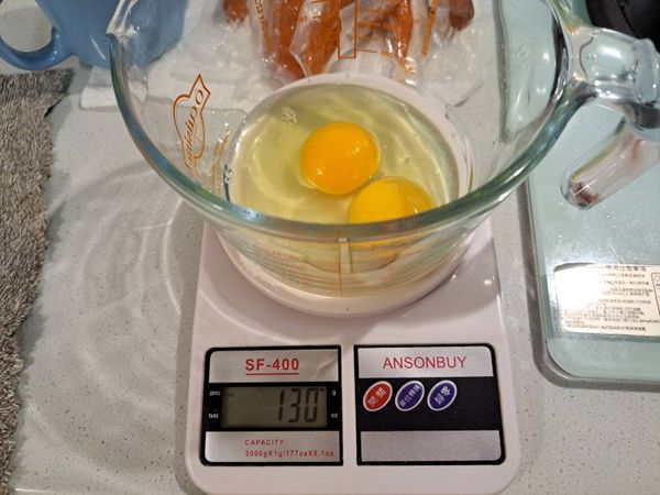 雞蛋 130g