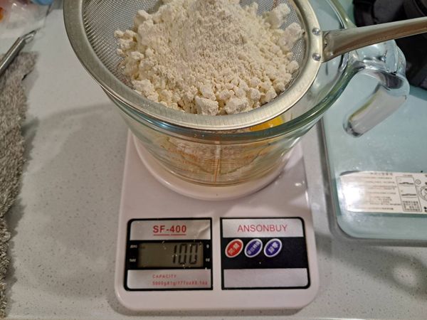 過篩低筋麵粉